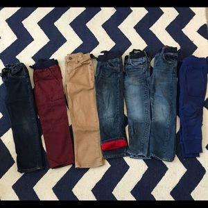 Boys jeans and pant bundle Sz 4-6